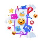 Connect your restaurant's social profiles using QR code from RestoQR by Upqrade